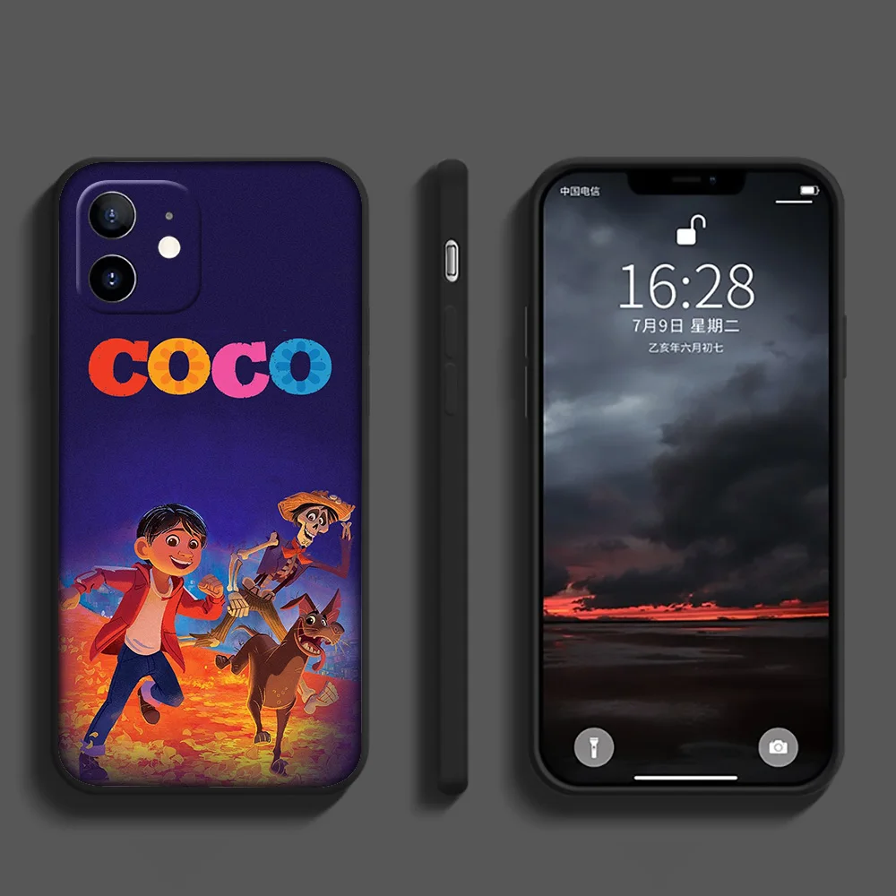 Новый высококачественный чехол для телефона Coco disney iPhone 12 11 X XS XR Pro Max 6 6s Plus SE