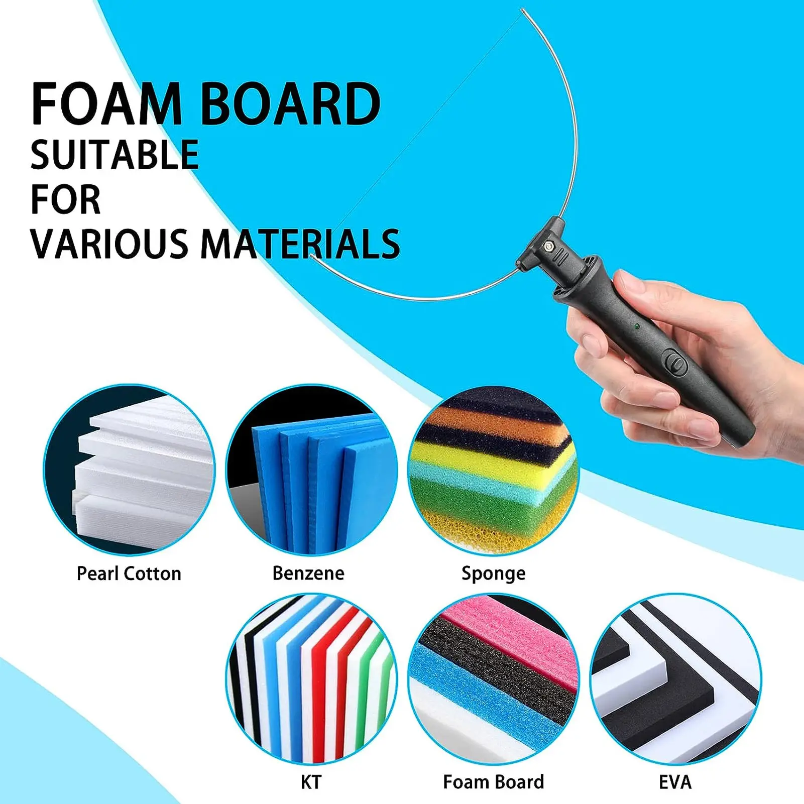 Электрический Резак Для Пенопласта 4-в-1 Режущий Инструмент С Регулятором