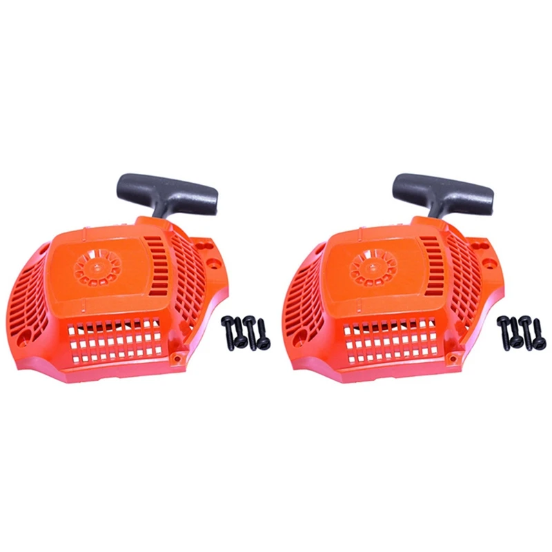 

2X Pull Rewind Recoil Starter For Husqvarna 435 435E 440 440E Chainsaw 544287002