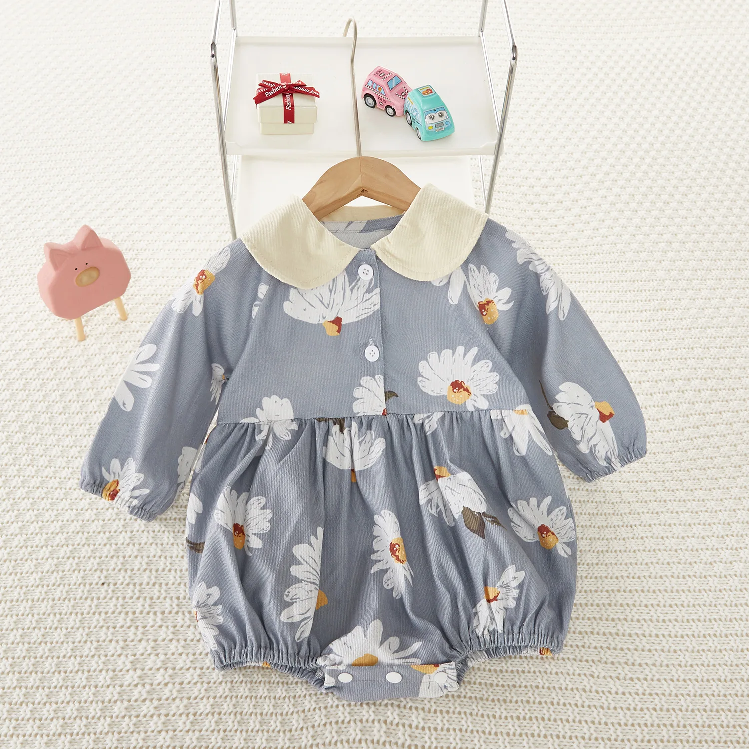 

Детские комбинезоны с длинным рукавом, на весну/осень