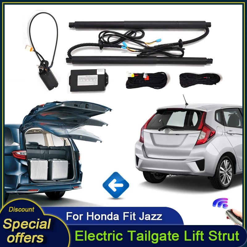 Для Honda Fit Jazz GK GH GP 2013 ~ 2024 Автомобильная Электромагнитная стойка задняя дверь