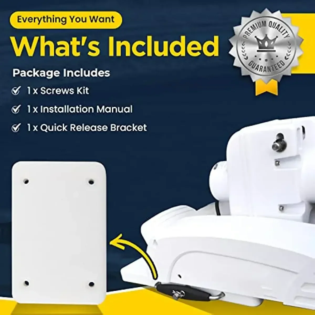 ЧаанКян РТА- 171854017 Композитный быстроразъемный кронштейн Быстросъемная пластина