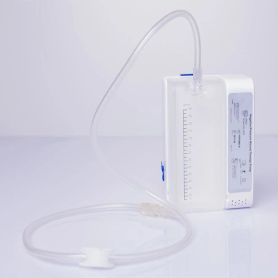 Удобный насос NPWT VAC для ранечной терапии отрицательным давлением портативное