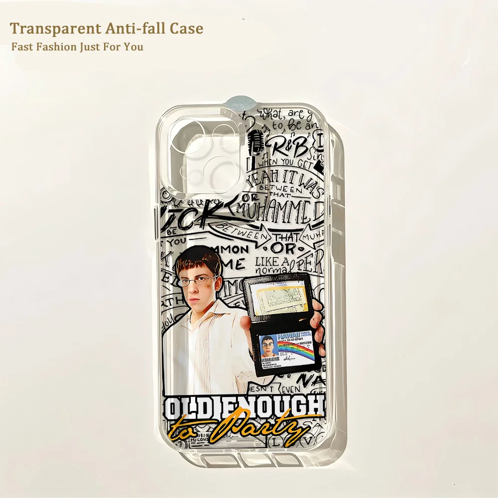 Чехол для телефона Mclovin Movie SuperbadS для Xiaomi Redmi Note K60 15C 15 14 13 12 12C 11 10 13C 10X A7 A5 K50 Pro Plus Ultra 4G 5G (art.: 3920dbab11bda) - 3920dbab11bda