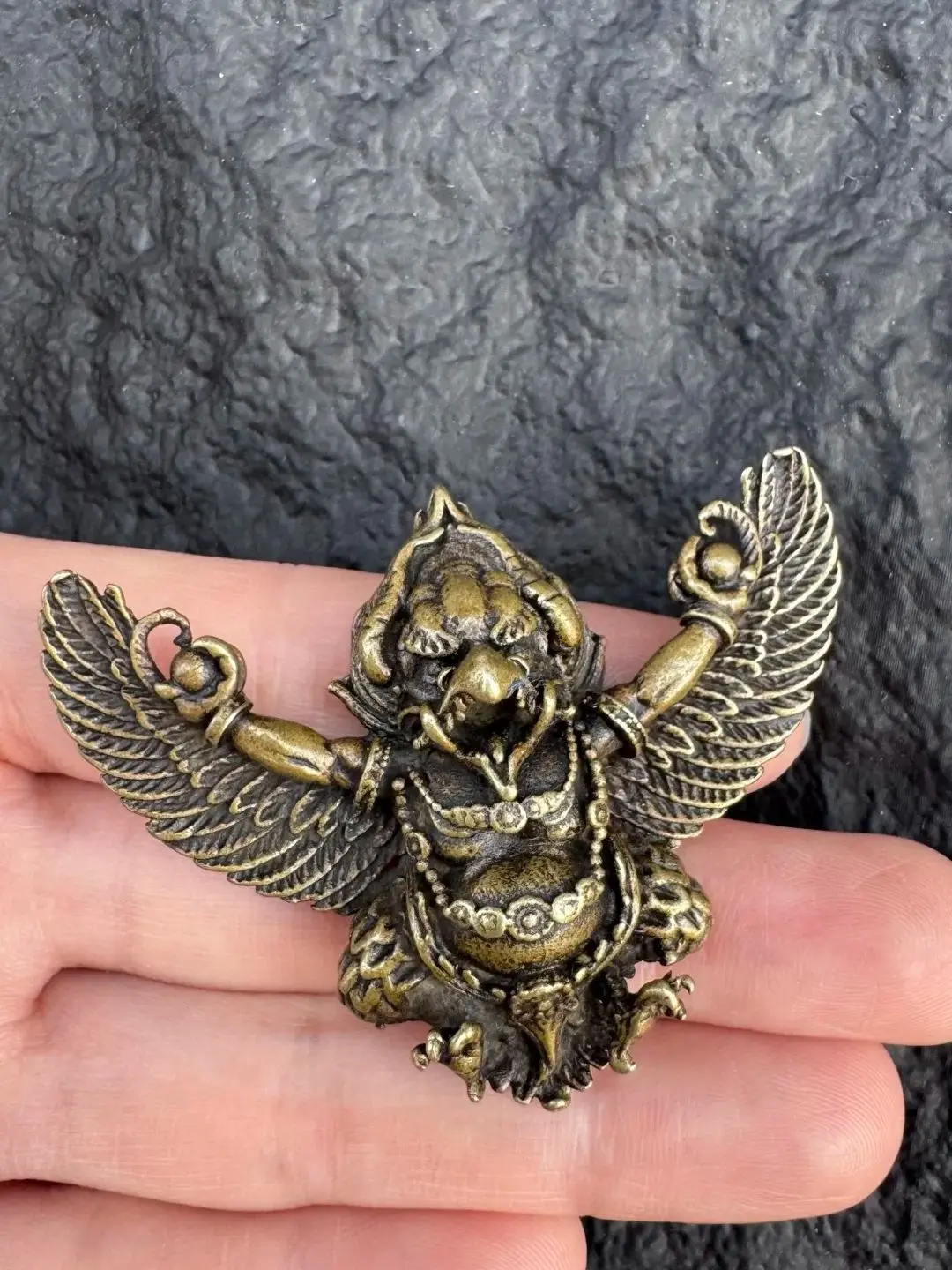 

Медная статуэтка птицы Dapeng