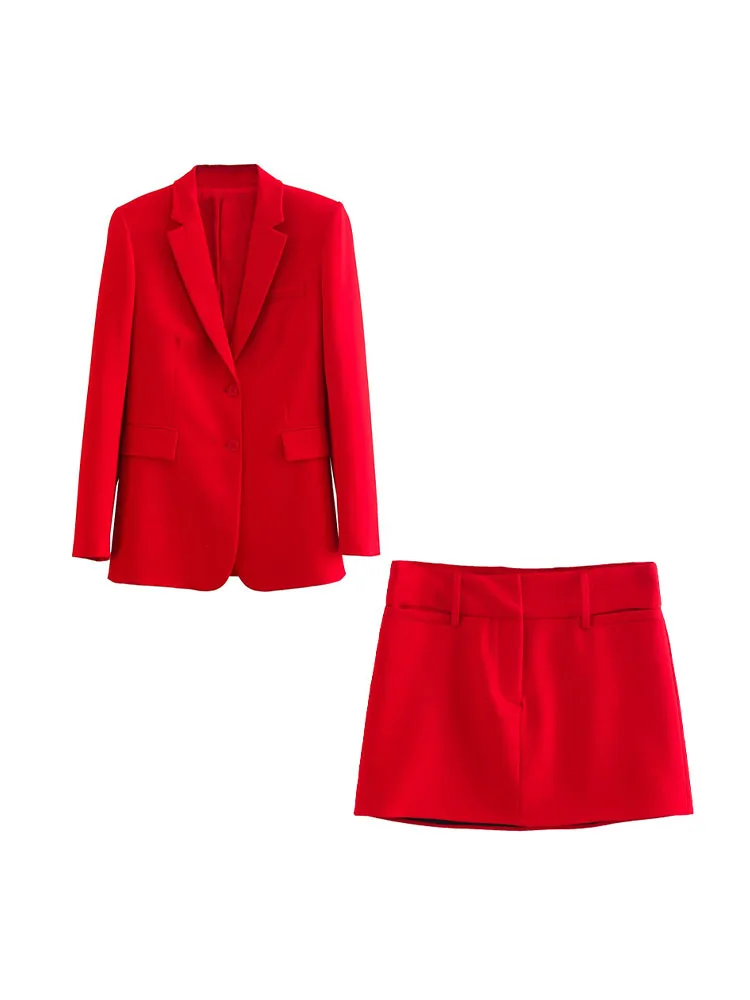 

PB&ZA 8459707 Women 2022 Autumn New Fashion Pocket Accessories Slim Fit Blazer Coat Long Sleeve Female Outerwear Chic 8459/7