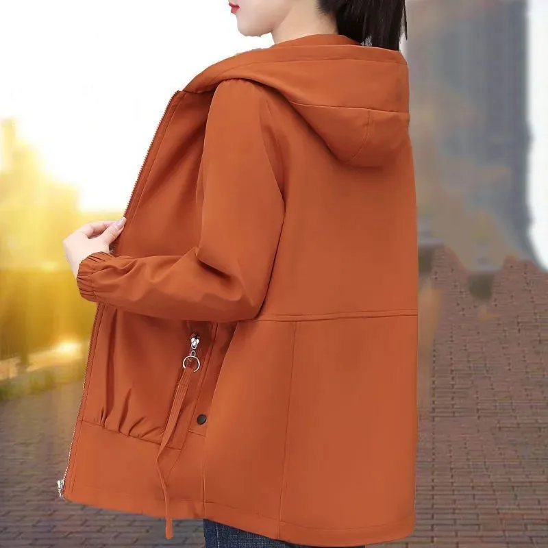 Корейский высококлассный Новинка 2024 весна-осень тренчкот Женская Повседневная