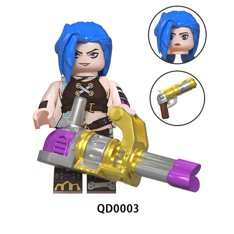 Статуэтка Аниме ARCANE Jinx Jayce Vi