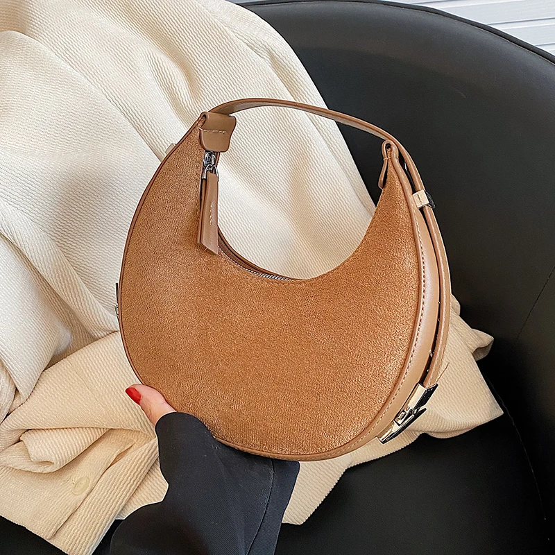 

Нишевая дизайнерская сумка для женщин, новинка сезона осень-зима 2023, сумка через плечо, Подмышечная сумка, сумка