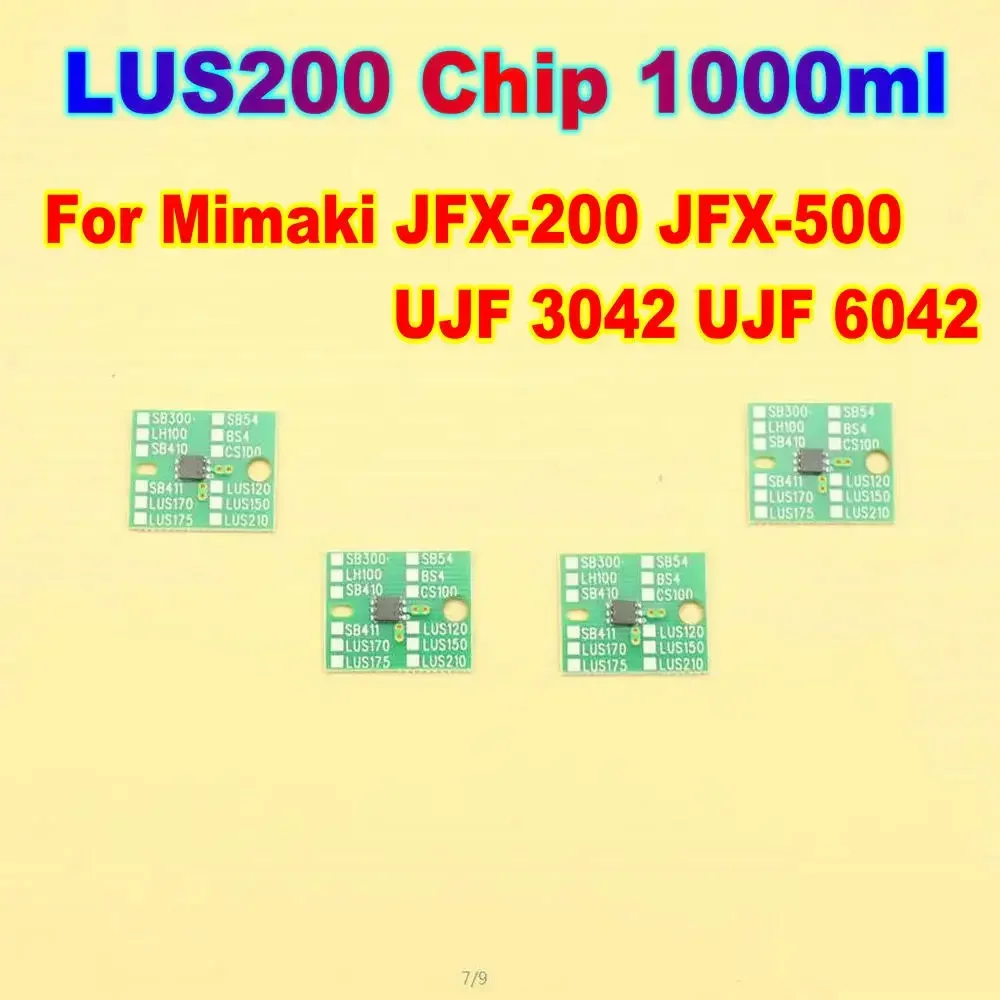 LUS200 Чип 1000 мл LUS 200 Одноразовый чернильный чип для принтера Mimaki JFX-200 JFX-500 UJF 3042 6042