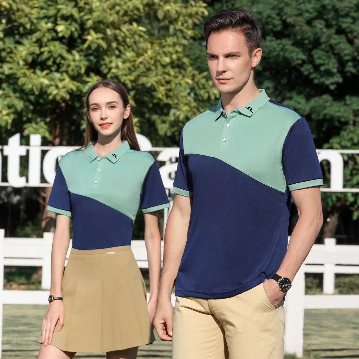 

Мужские Рубашки J Lindeberg, брендовая хлопковая футболка с коротким рукавом, летняя мужская деловая рубашка-поло, поглощающая Пот футболка