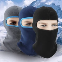 fleece warm full face mask riding windproof motorcycle balaclava headgear neck scraf warmth hat single hole face cover