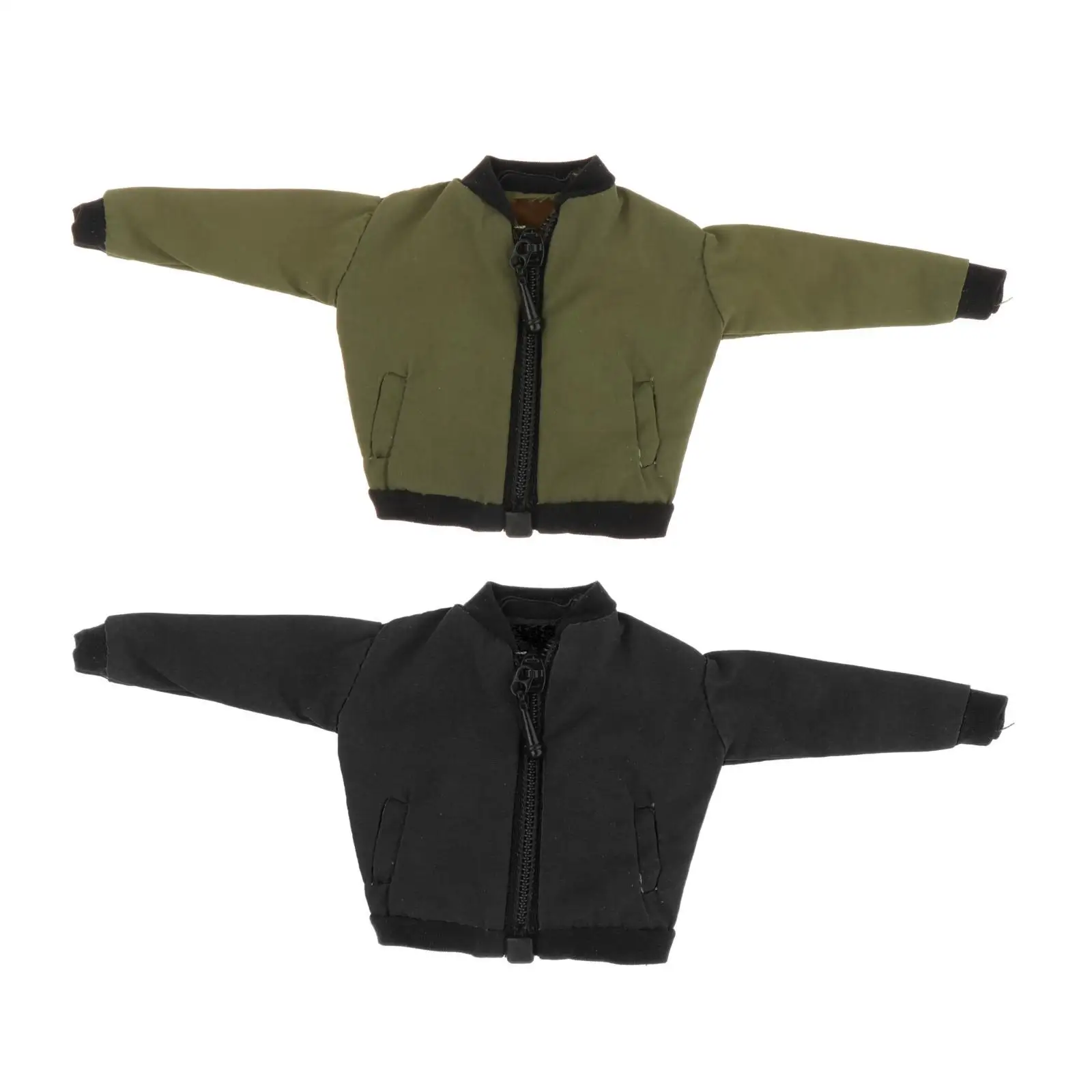 

Miniature Jacket Unisex Figures Doll Clothing 1:12 Figure Clothes Suit for 6 inch Figure Body Unisex Figures Clothing Dress up