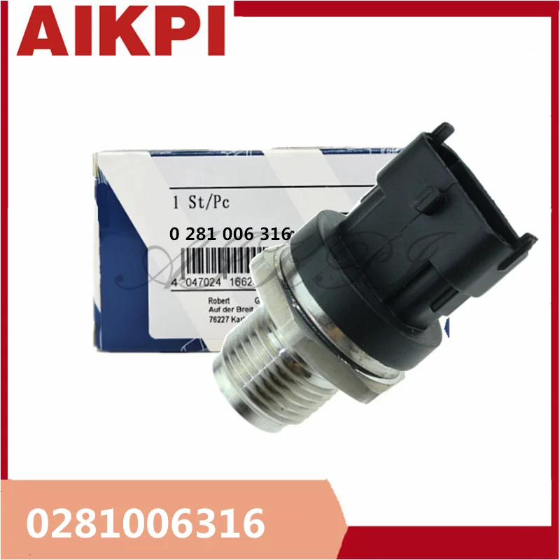 Датчик высокого давления впрыска топлива Common Rail CR для дизельного 37837-RL0-G01 0281006316