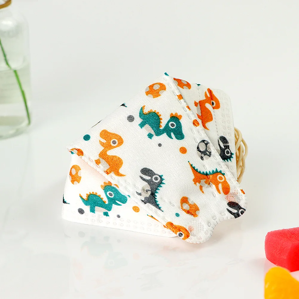 Детская 4-слойная маска-респиратор Panda KN95 Пылезащитная маска для мальчиков и