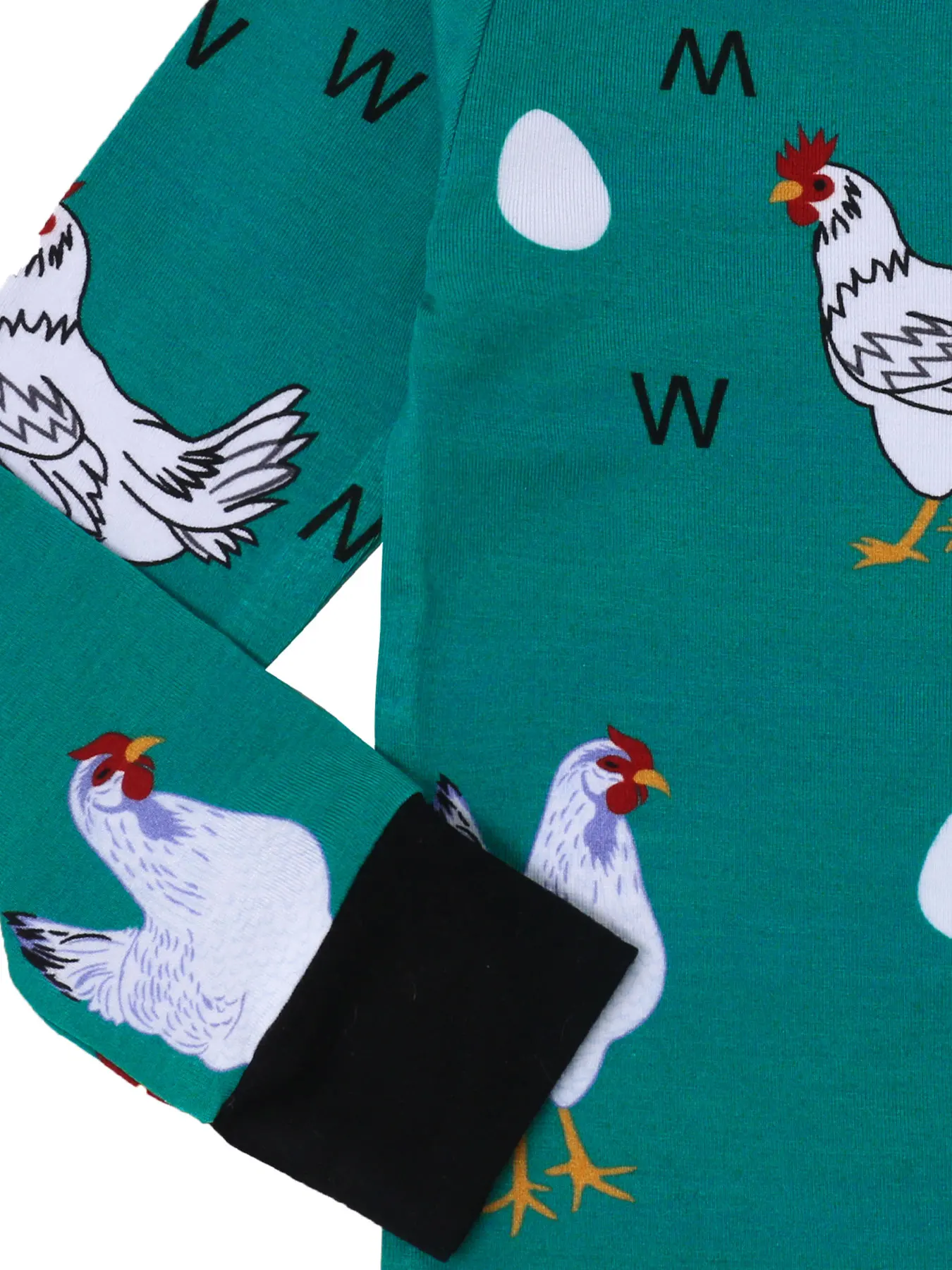 Детский комплект из двух предметов мягкой и искусственной ткани с рисунком