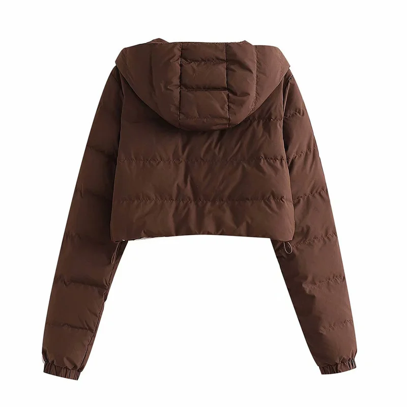 New Autumn and Winter Women's Korean Fashion Casual Wild Short Hooded Warm Thick Jacket Cotton Jacket Winter Clothes for Women