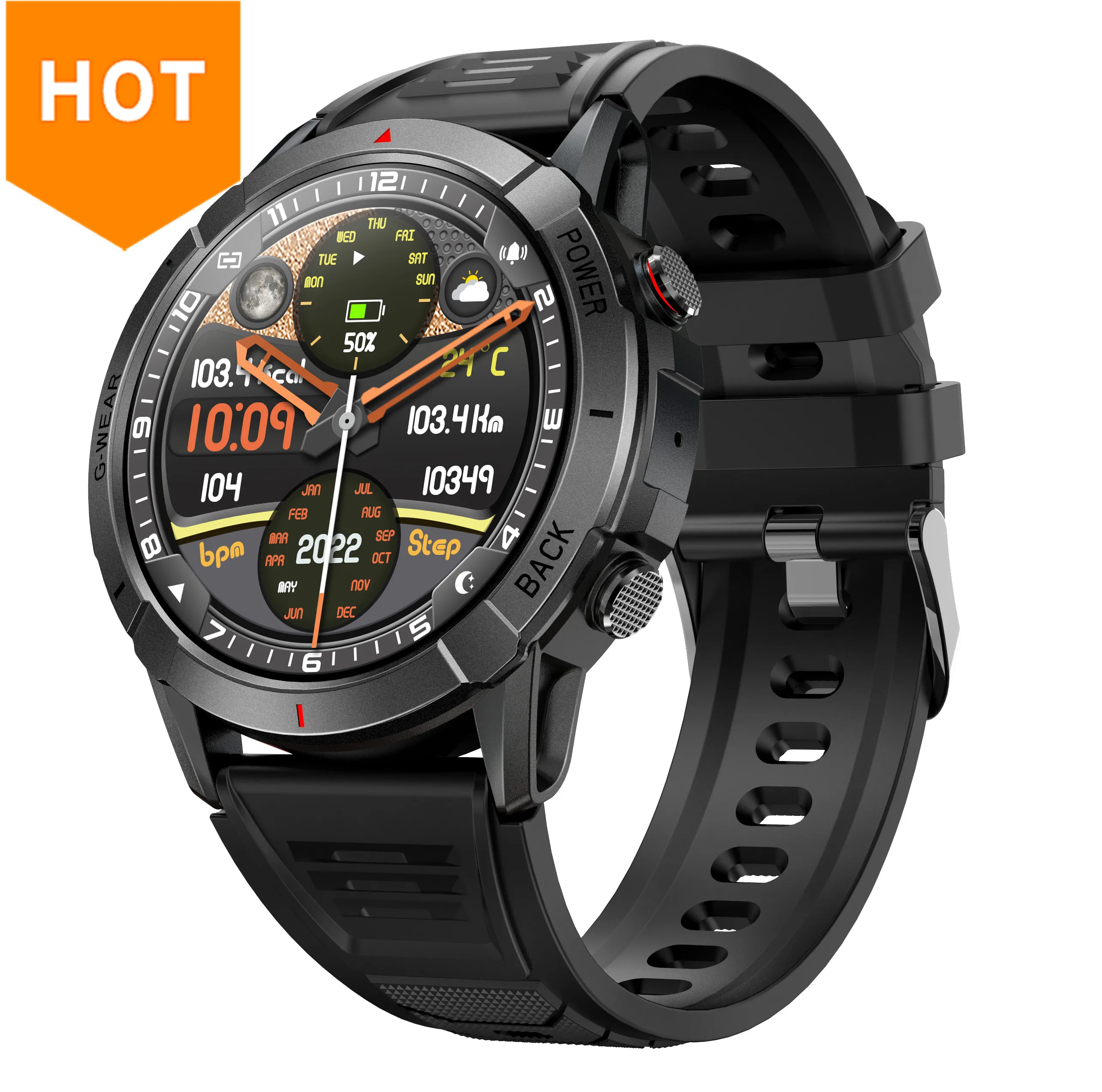 

New NX10 Smart Watch 1.43 Inch AMOLED Bluetooth Call 400 MAH Battery IP68 Waterproof Heart Rate Blood Pressure Oxygen Monitoring
