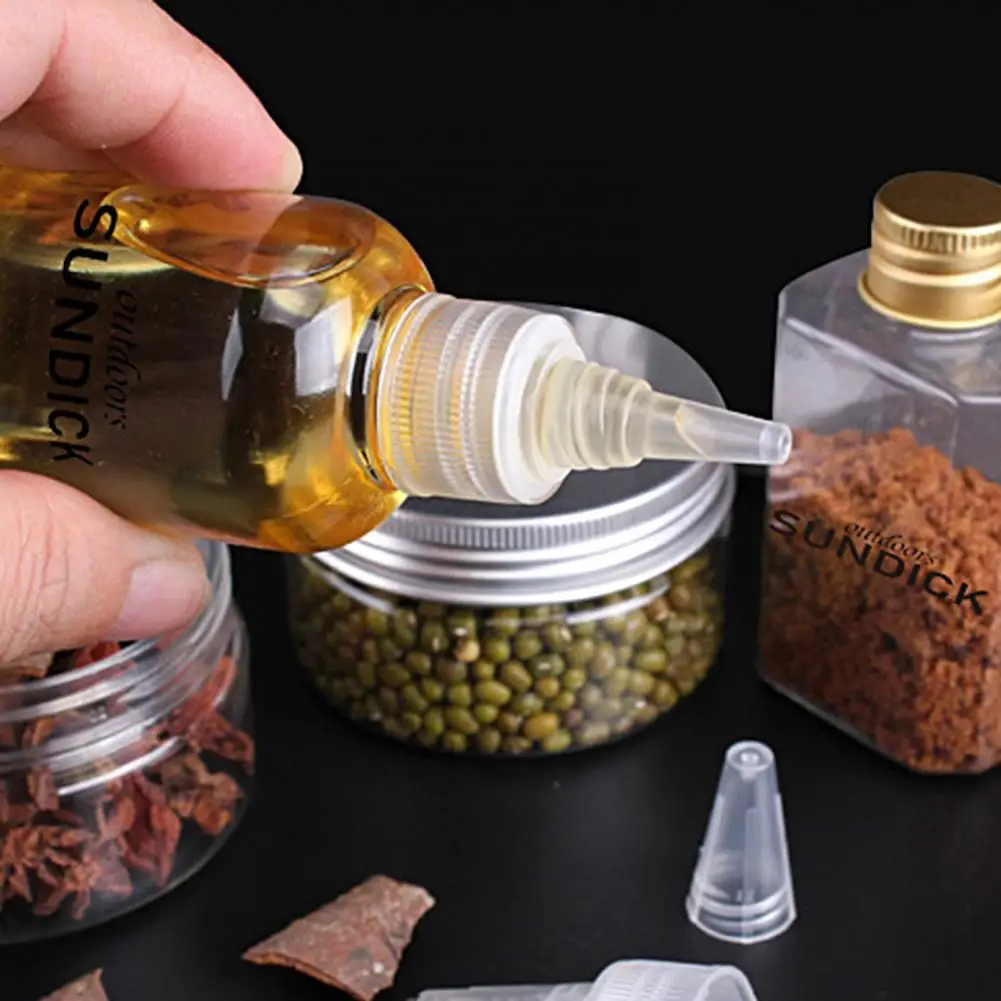 

Travel Spice Bag Durable Space Saving Aluminum Lid Camping Equipment Spice Storage Bag Spice Container Bag