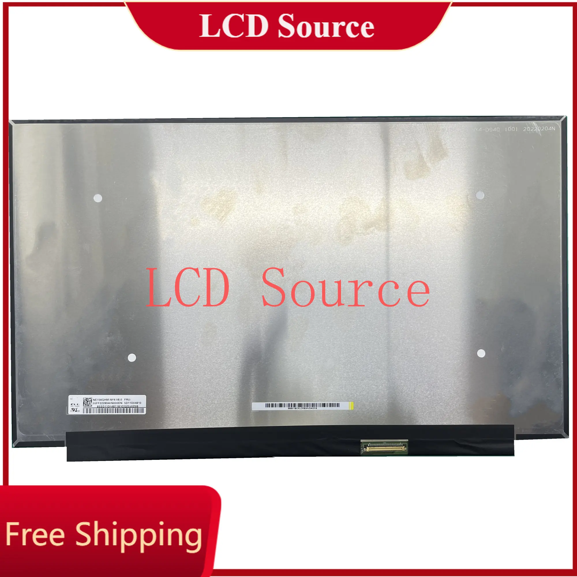 

NE156QHM-NY4 V8.0 15,6 "2560 × 1440 40-контактный ЖК-экран ноутбука LP156QHG-SPR1 QHD