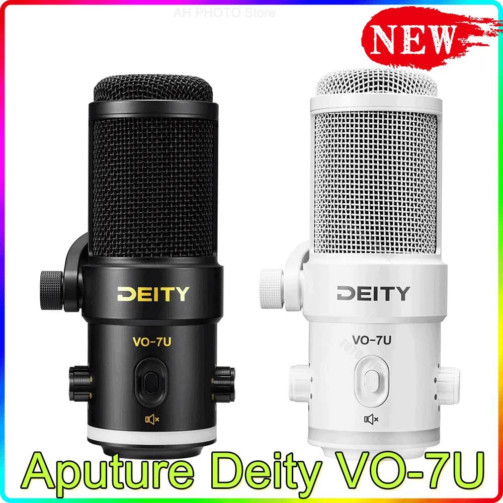 

Aputure Deity VO-7U USB USB-C Streamer Microphone For Radio Braodcasting Singing Recording Computer Conference Game Online Mic