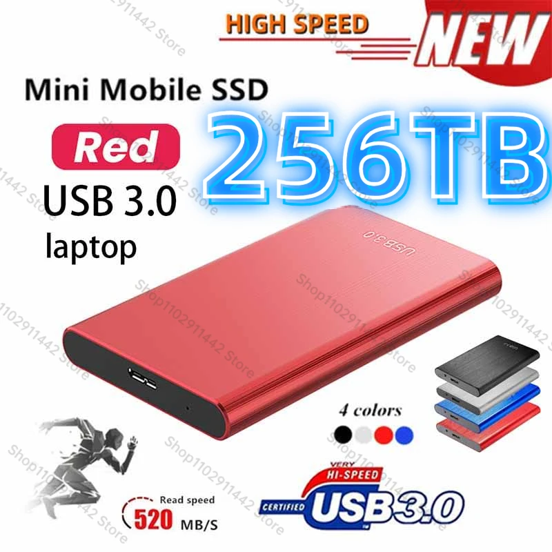 

Original Portable High-Speed SSD 2TB/4TB/8TB/16TB/ External Hard Drive Mass Storage USB 3.0 Interface Memory Hard Drive for ps5