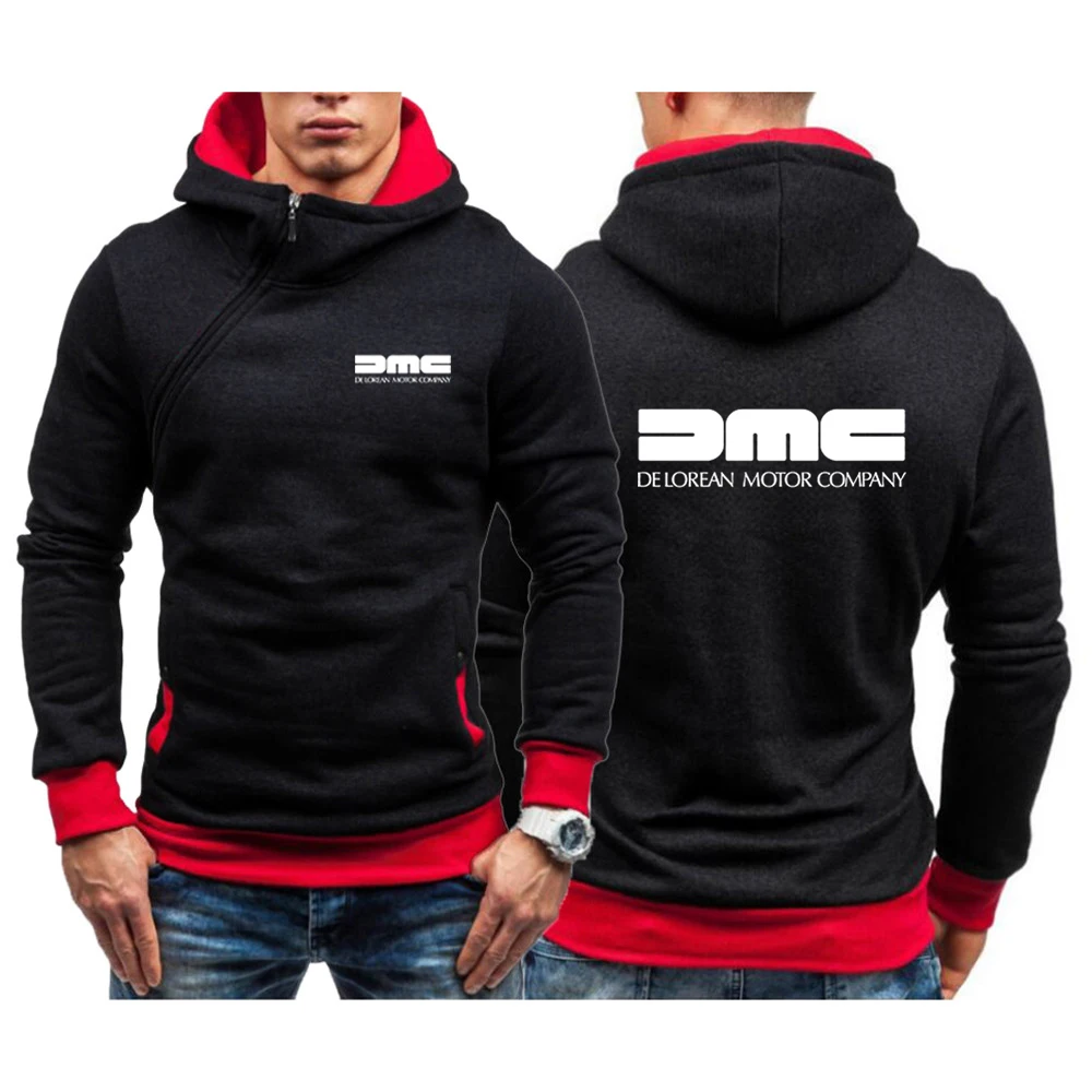 

2022 Men's Delorean Motor Company Printing Streetwear Hooded Sweatshirt Harajuku Hoodies Cotton Coats