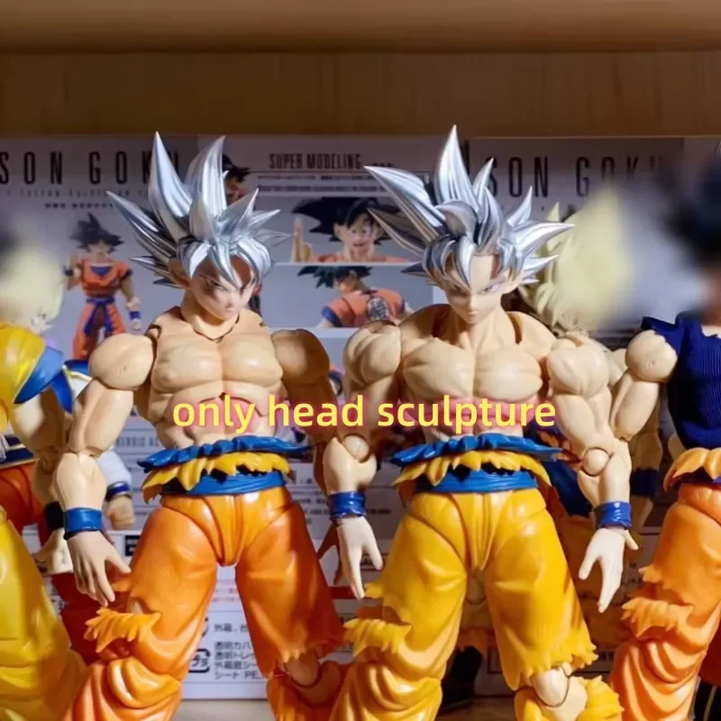 Фото Горячая распродажа: Коллекционная фигурка Сон Гоку Ultra Instinct (Dragon Ball) с набором аксессуаров TK 