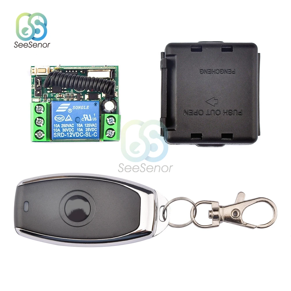 Реле беспроводного радиочастотного дистанционного управления 12 В постоянного