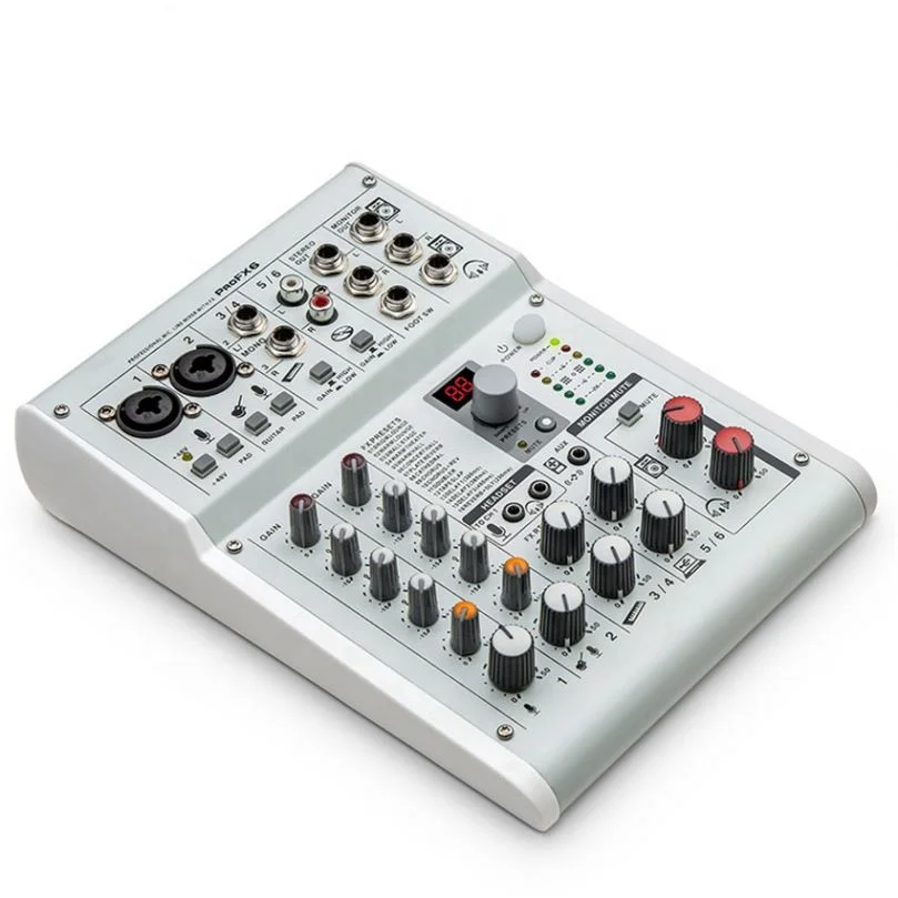 

New Design Audio Mixer Digital Console With Low Price For Vocal Recording