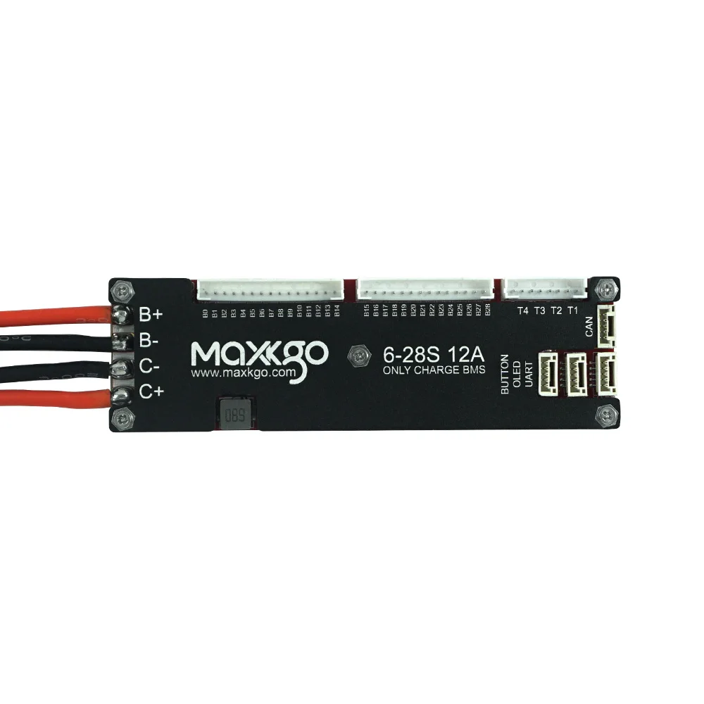 MAXKGO Smart Bluetooth BMS Board 6-28S 12A 6S-24S 150A LTC6811 UART CAN VESC Защитная пластина литий-ионной батареи