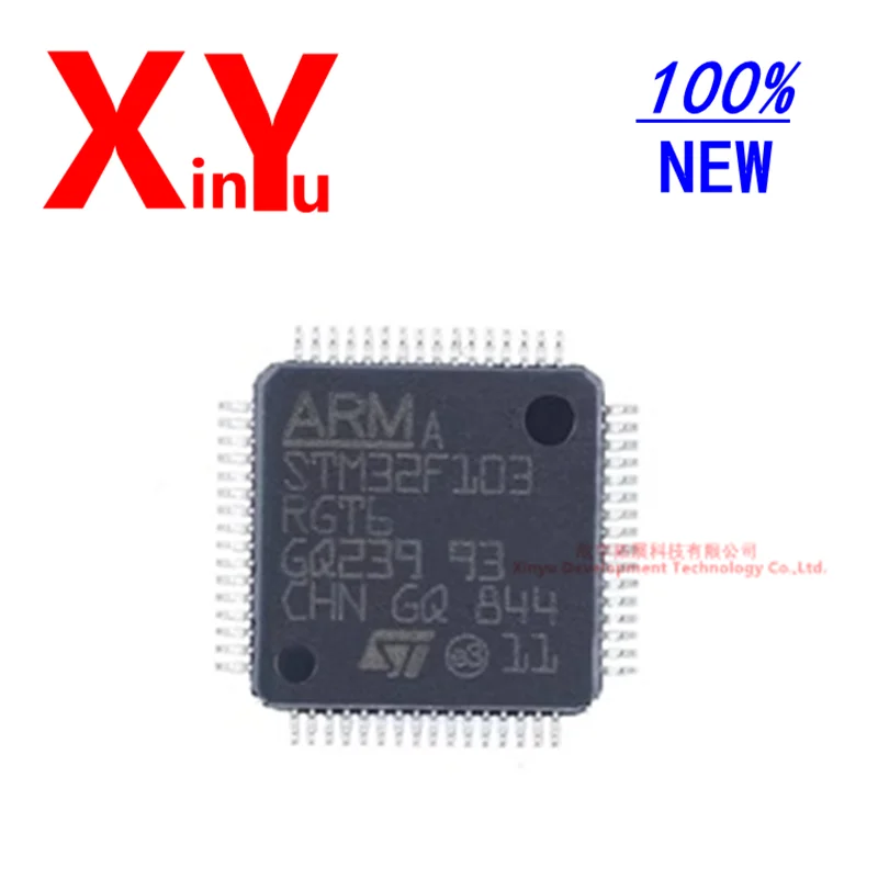 

100% оригинальный новый STM32F103RGT6 STM32F103 LQFP64 ST