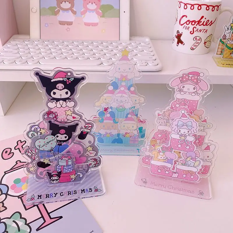 

Sanrio Kuromi Cinnamoroll декоративное сердце для девочек мультяшная моя мелодия помаппурин торт стоячие украшения Рождественские подарки для детей
