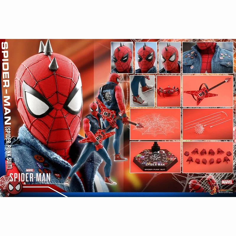 

Оригинальные популярные игрушки, Marvel, Человек-паук, модель 1/6, фигурки героев аниме, коллекционные модели игрушек