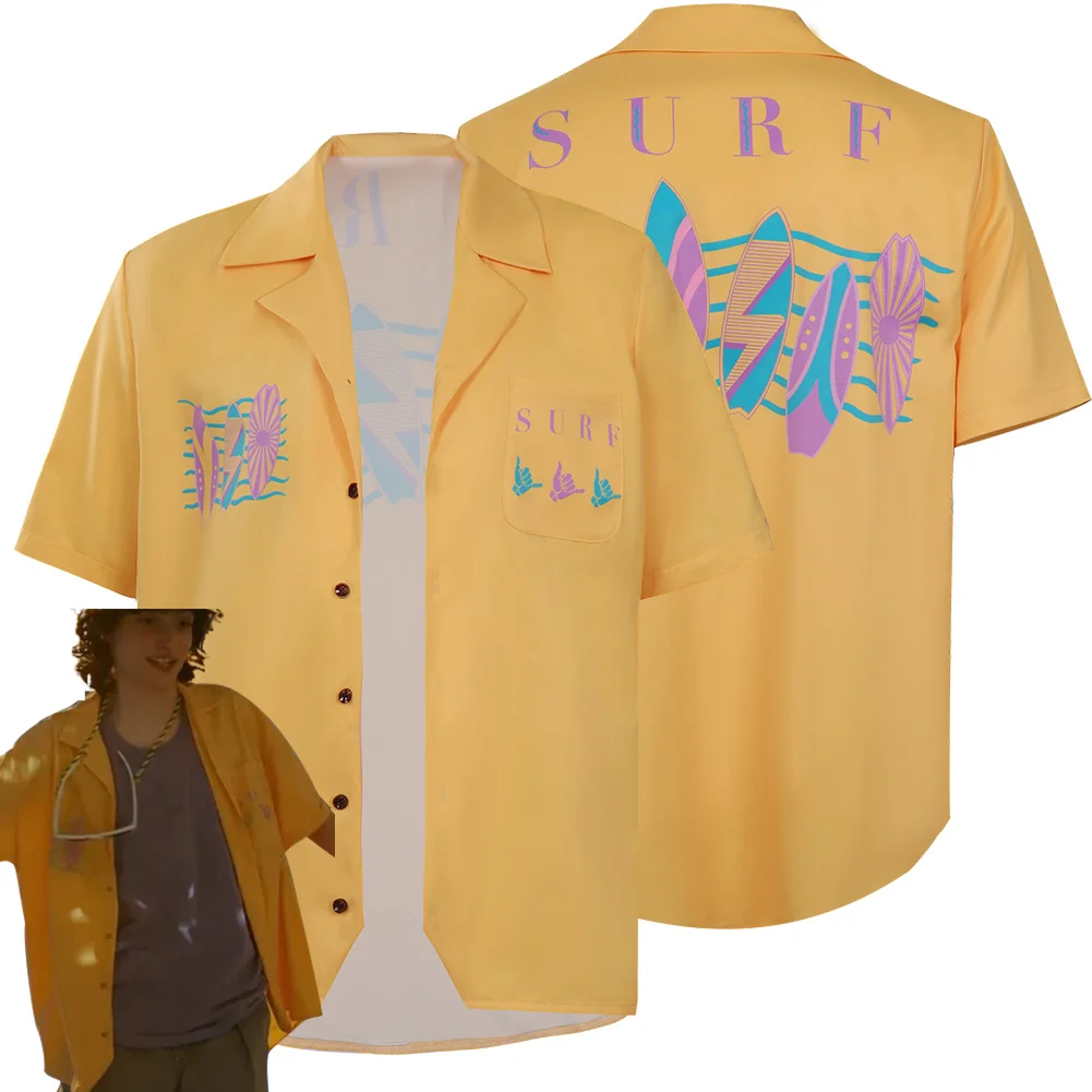 

Stranger Things Season 4 Max Mayfield Shirt Cosplay Costume Halloween Carnival Suit