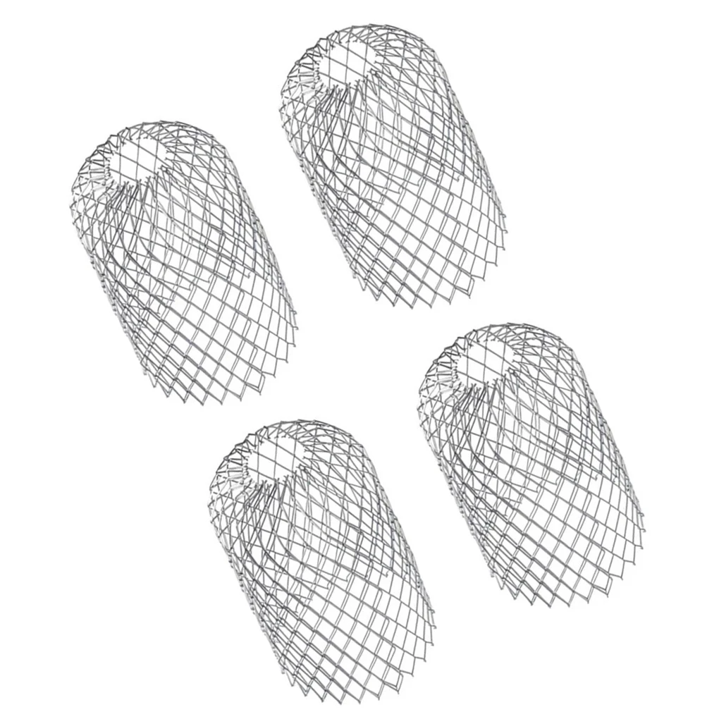 

4pcs/set Aluminum Drain Filter And Leaf Strainer With Adjustable Size Filter Strainer Gutter Guard Cover Easy To Install