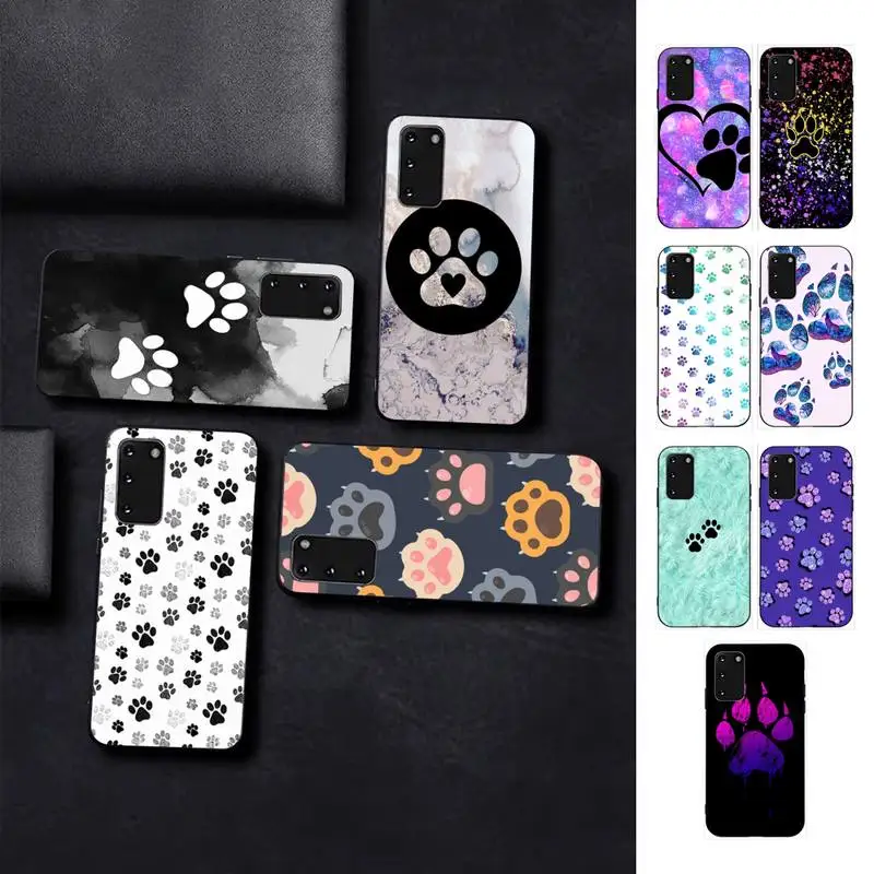 

Dog Paw Phone Case for Samsung S10 21 20 9 8 plus lite S20 UlTRA 7edge