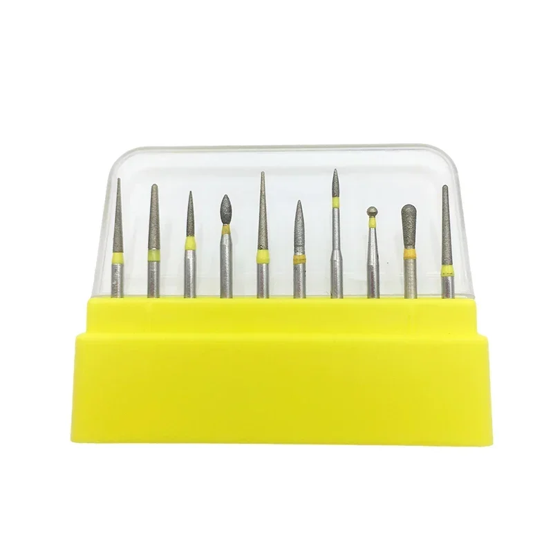 Стоматологические алмазные боры сверла высокоскоростной набор инструментов для