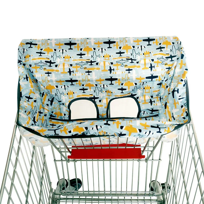 

Infant&toddler/kids For 2in1 Trolley Cart New Shopping Cover Cover/highchair Cart/grocery Mat For Cushion Supermarket Baby Cover