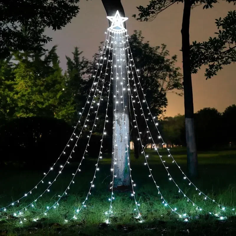 Солнечная светодиодная гирлянда на солнечной батарее