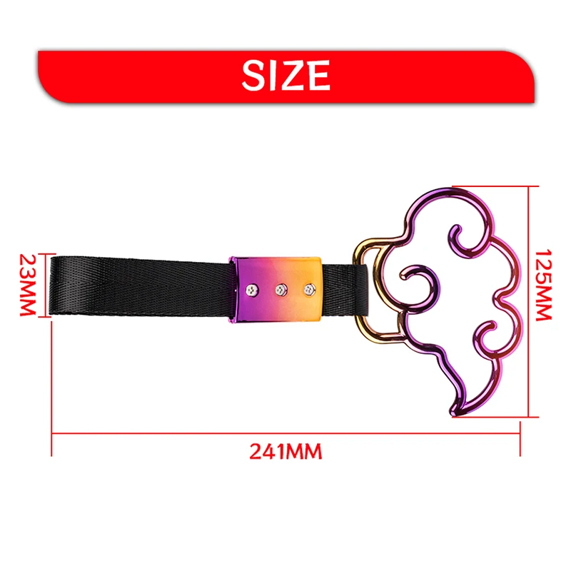 1 шт. JDM Поезд Автобус ручной ремень облако Стайлинг Tsurikawa кольцо Дрифт аксессуары