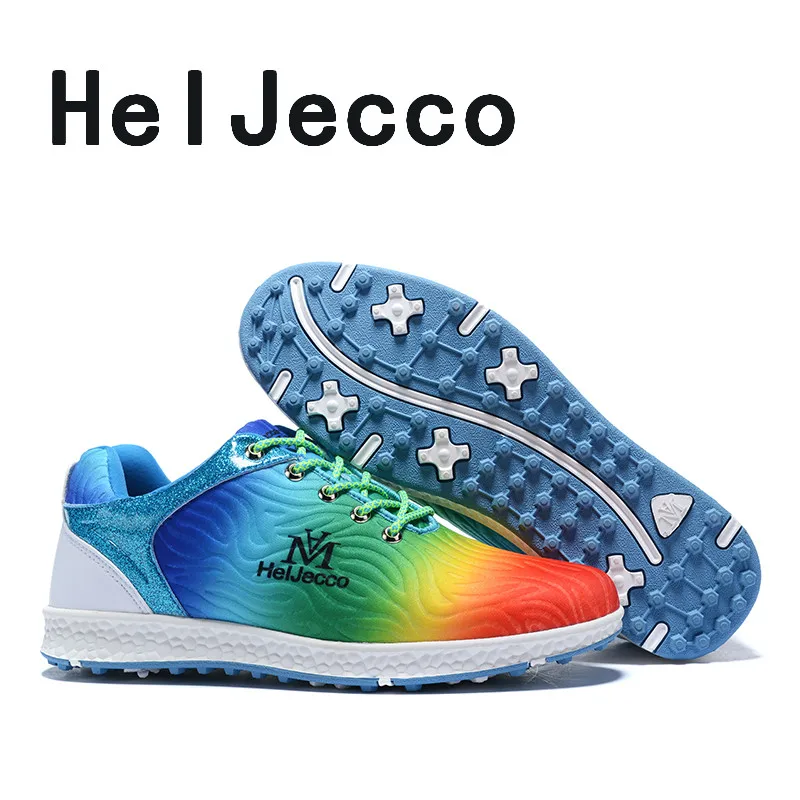 Professional Golf Shoes Brand Fashion Camouflage Outdoor Grass Golf Shoes Women's Antiskid Comfortable Fitness Golf Shoes