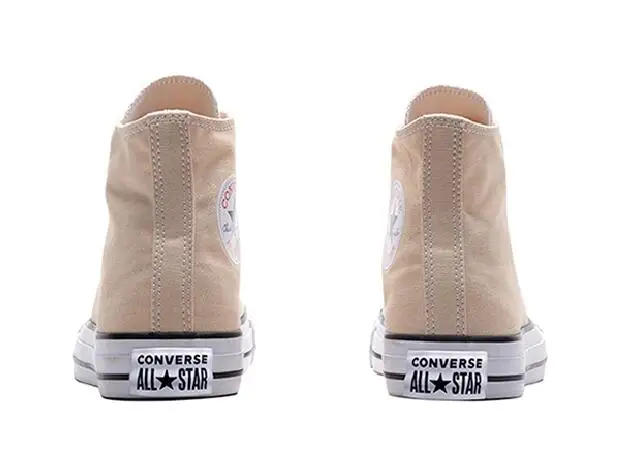 Converse Chuck Taylor All Star men and women high unisex neutral plataforma Skateboarding sneakers yellow canvas Shoes