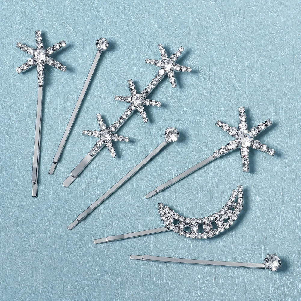 

Women's Hairpins Delicate Hair Clip Rhinestone Inlay Hair Decorations Jewelry Hair Styling Accessories Temperament XRQ88