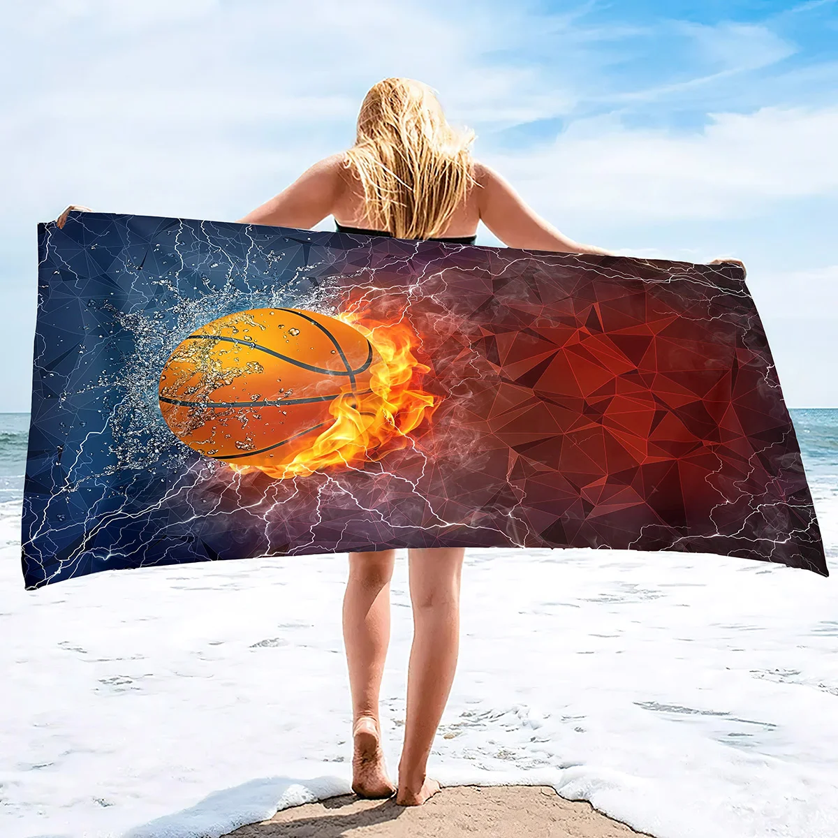 Soft Quick Dry Oversized Bath Towel Soft Microfiber 70x140cm Towel For Sports Girls Teens Adult Men