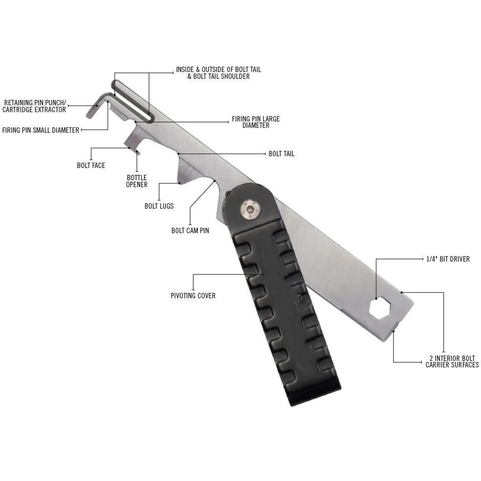 

223/ 5.56 Carbon cleaning scraper Carbon removal tools Bolt cleaning kit