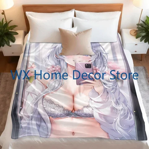 Genshin Impact Yae Miko Детское пляжное полотенце из микрофибры