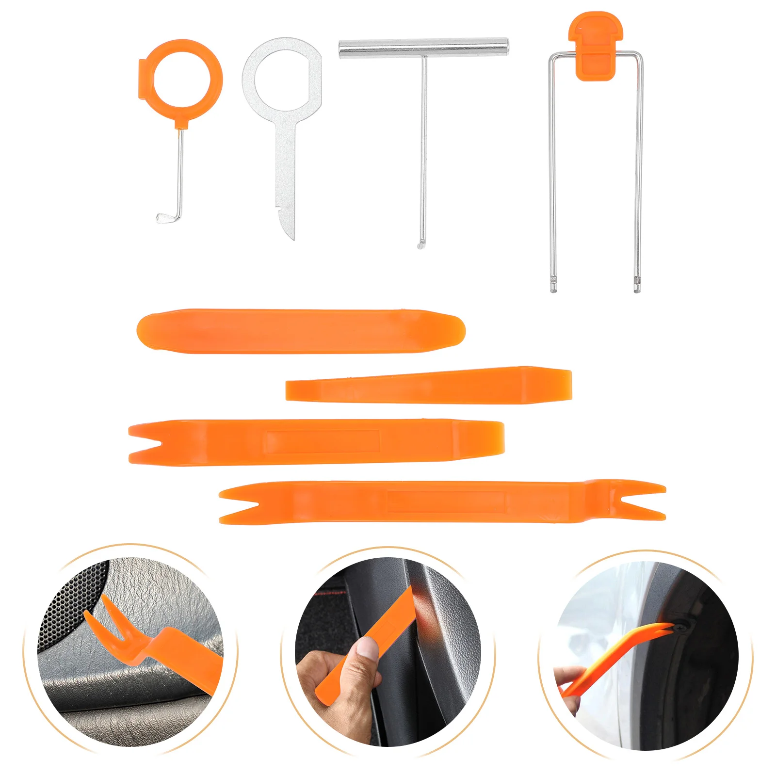 

Car Tools Trim Panel Removal Kit Door Automotive CD Repair Plastic Pry Disassembly