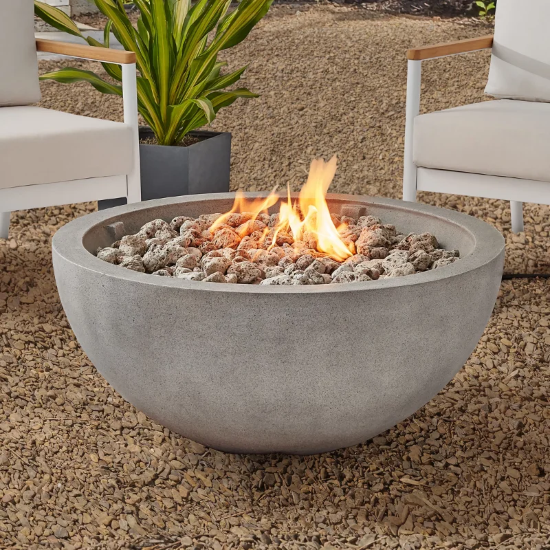 

36" 65,000 BTU Propane Fire Pit with Tank Hideaway by Dave & Jenny Marrs