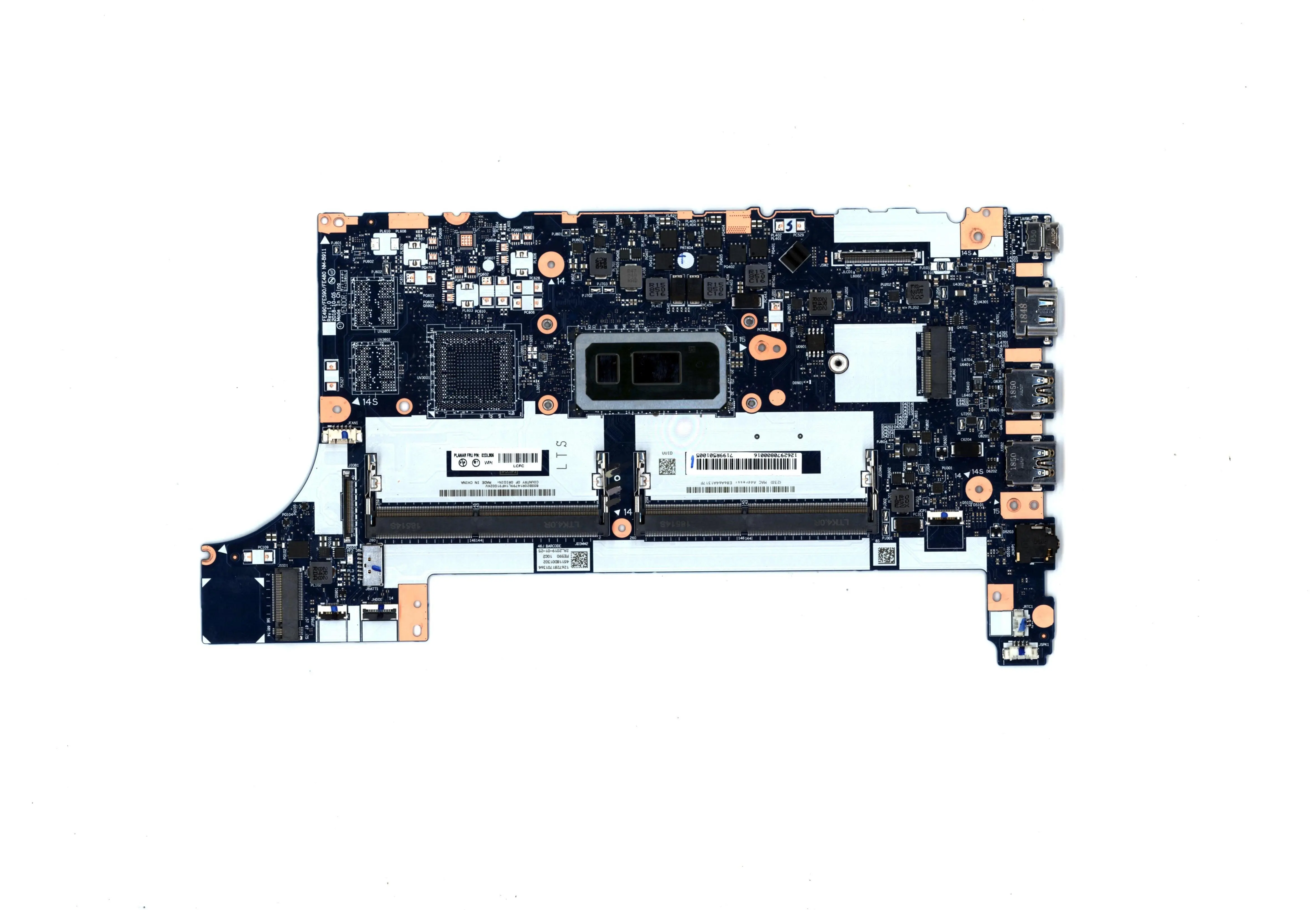 

SN NM-B911 FRU PN 5B20V81840 CPU i5-8265U UMA IUHDG модель, многофункциональная запасная материнская плата для ноутбука E490 E590 ThinkPad